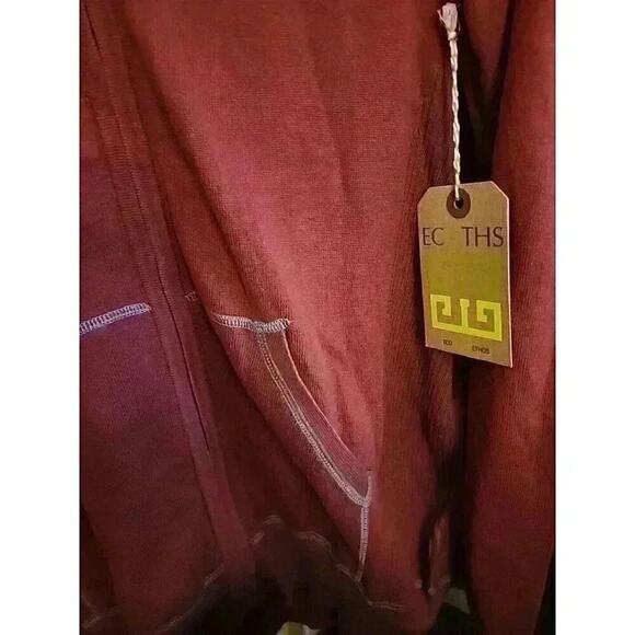 Ecoths Rock Full Zip, Brick Red Sz L NWT Excellent CR5 - Picture 3 of 5